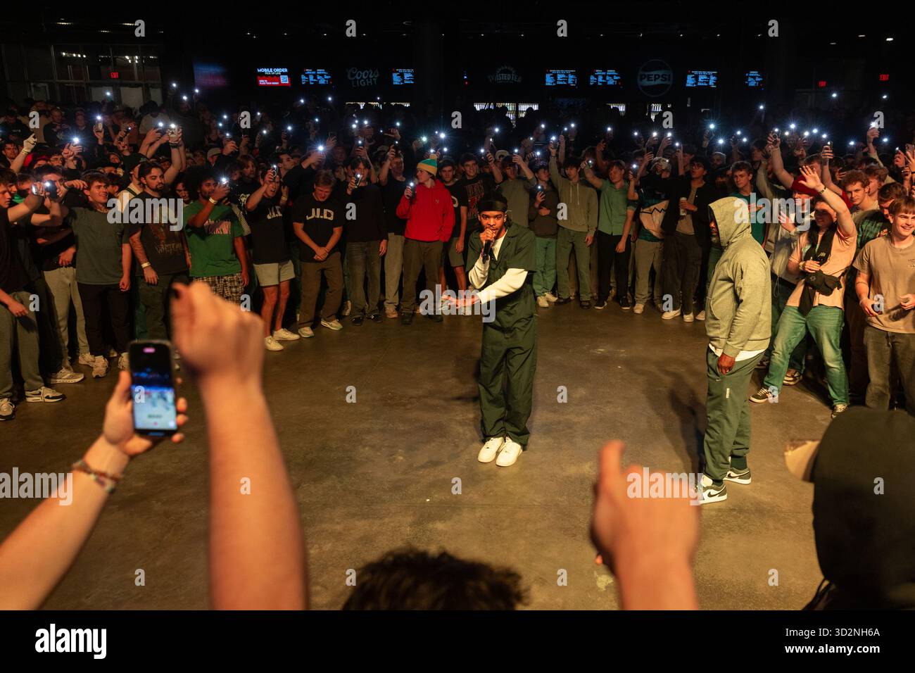 Rapper Chris Patrick at The Sylvee on November 1, 2025, in Madison ...