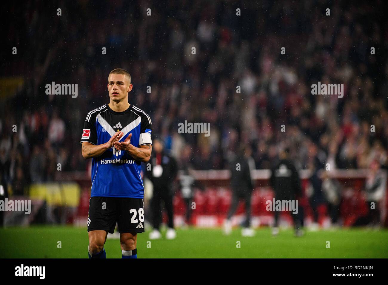 COLOGNE, GERMANY - 2 NOVEMBER, 2025: Miro Muheim - The football match ...