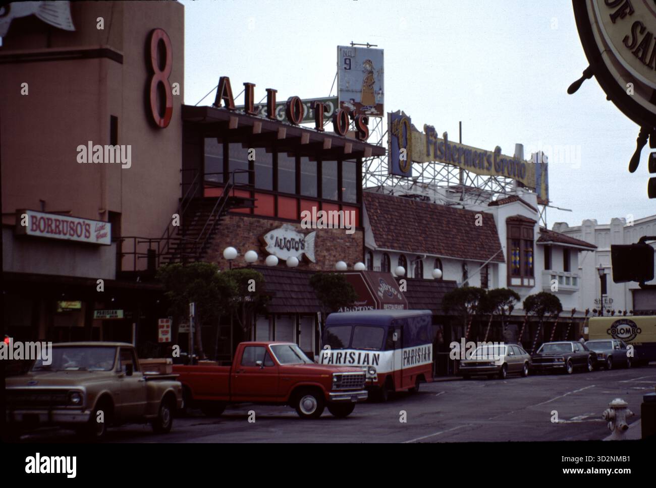 San Francisco, CA USA. 11/1987. Alioto's began in 1925 as a fish stand ...