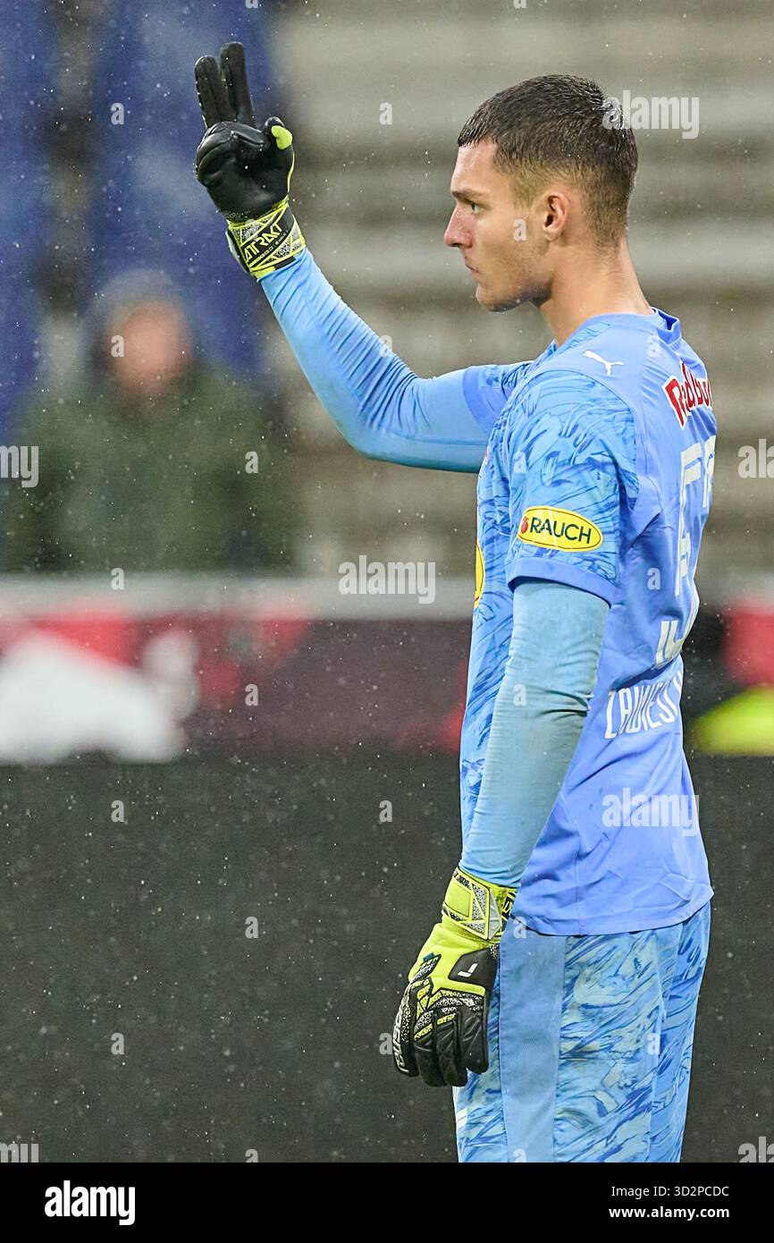 Christian Zawieschitzky youngest Austrian goalkeeper since 1945