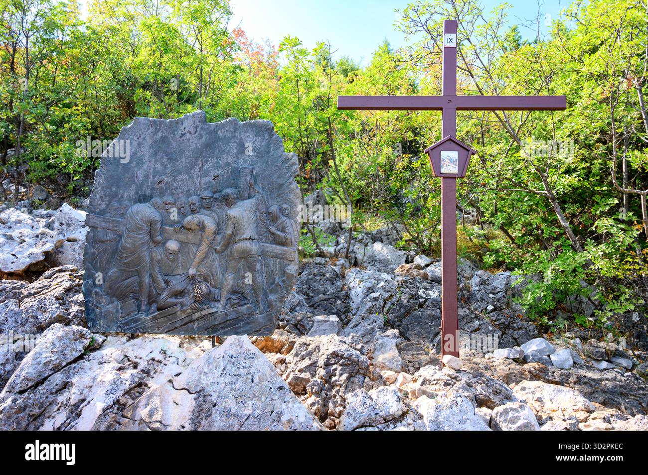 Station Ix Station IX: Jesus falls for the third time. The Way of the Cross on ...