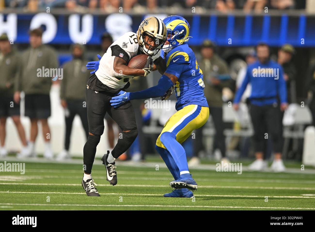 New Orleans Saints wide receiver Brandin Cooks (10) carries in the ...
