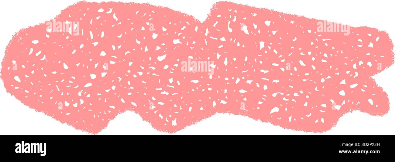 Pink Chalk Scribble Quote Box Squiggle Stock Vector