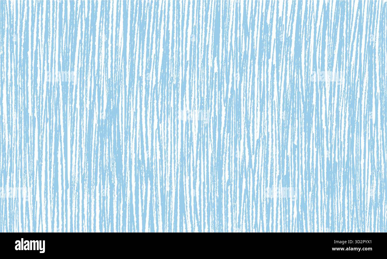Hand Drawn Blue Chalk Rectangle Sketch Stock Vector