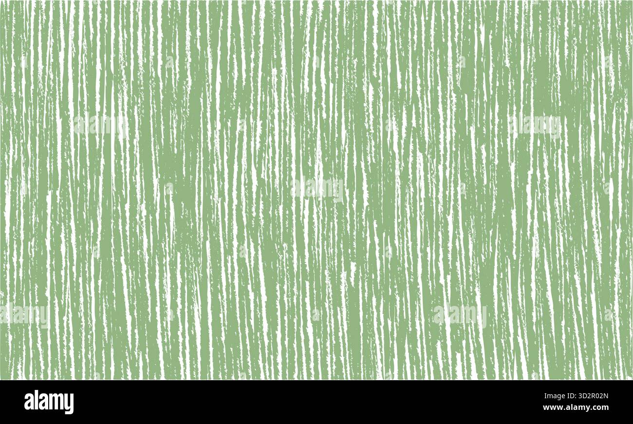 Green Crayon Scribble Rectangle Background Stock Vector