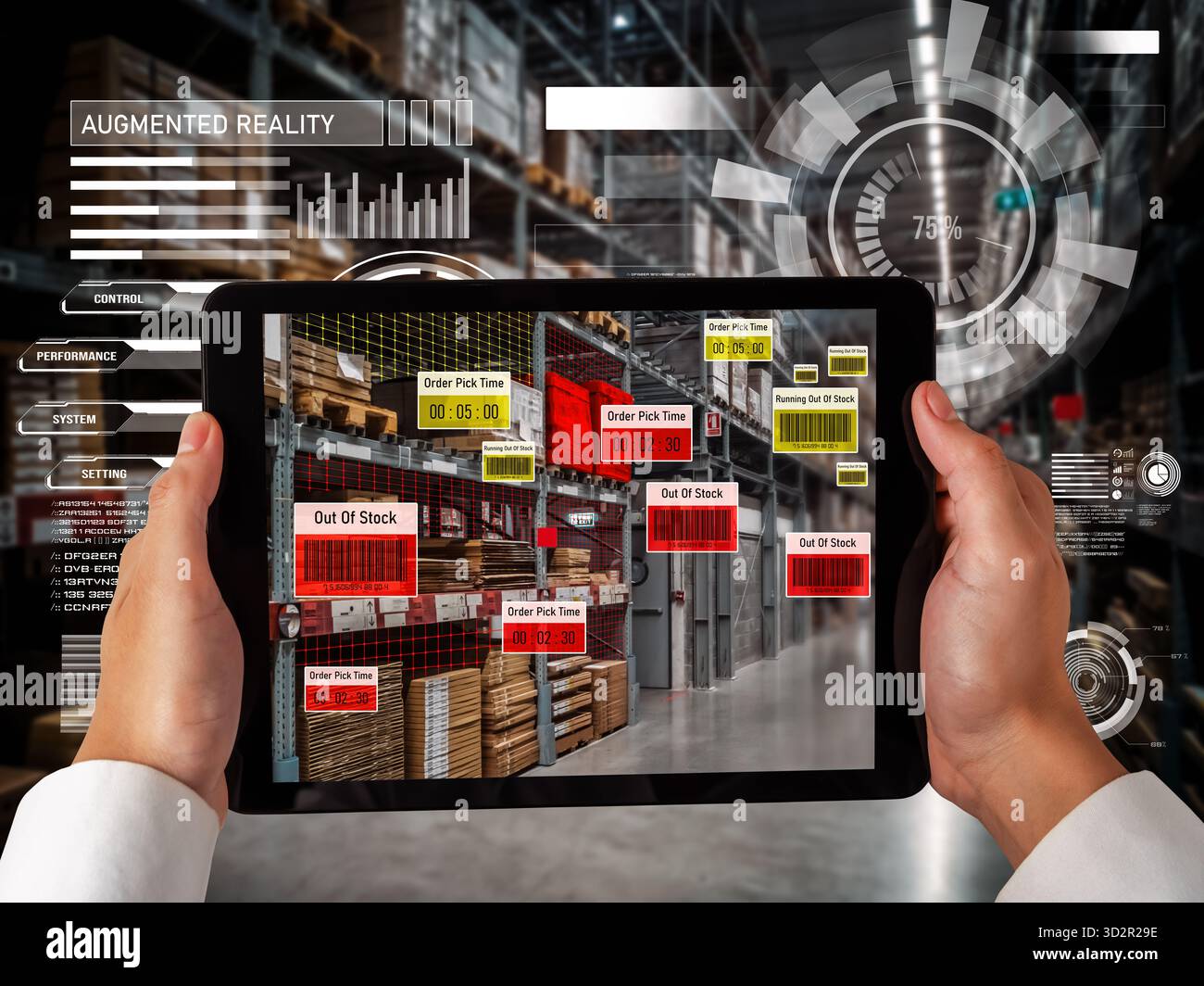Smart warehouse management system using augmented reality technology to ...