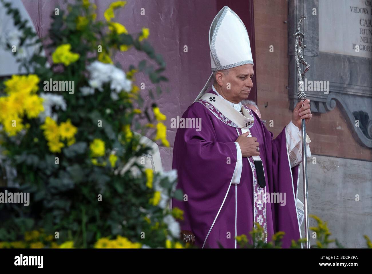 Rome, Italy, 02 November 2025. Pope Leo XIV presides over a Mass for ...