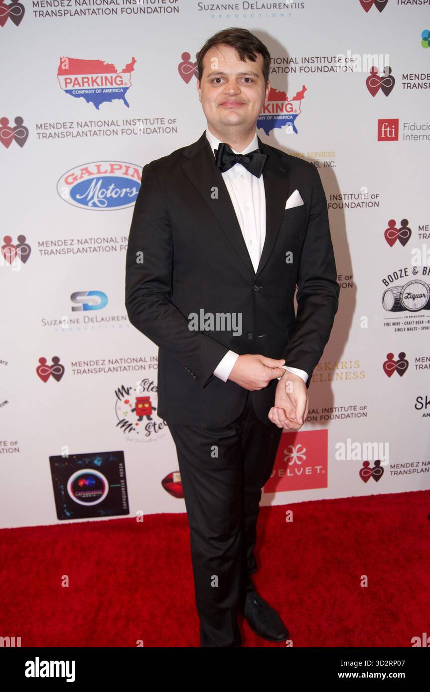 Eric Steven Larson attends the MNITF Holiday Gala at Beverly Wilshire ...