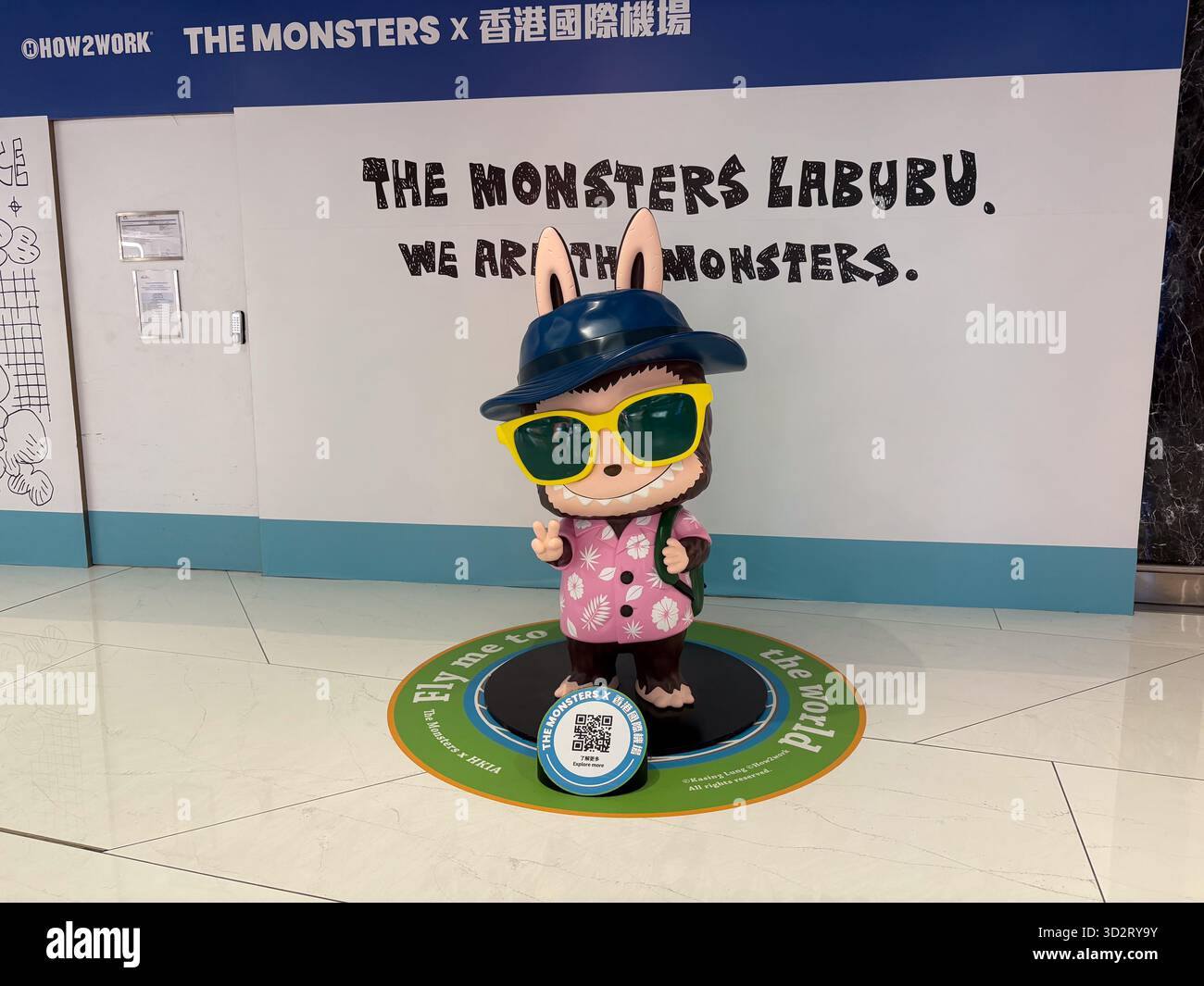 Labubu monster figurine dressed in a hat and sunglasses, part of "The Monsters x HKIA" exhibition at Hong Kong International Airport. It features a fl Stock Photo - Alamy Labubu monster figurine dressed in a hat and sunglasses, part of "The Monsters x HKIA" exhibition at Hong Kong International Airport. It features a fl Stock Photo - Alamy