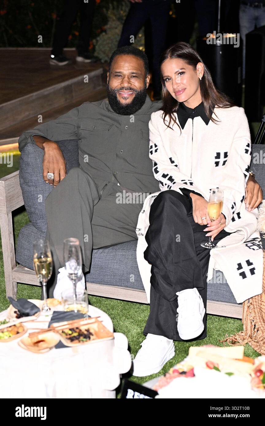 Anthony Anderson und Rocsi Diaz bei der VIP Par-Tee auf dem 6. Rod ...