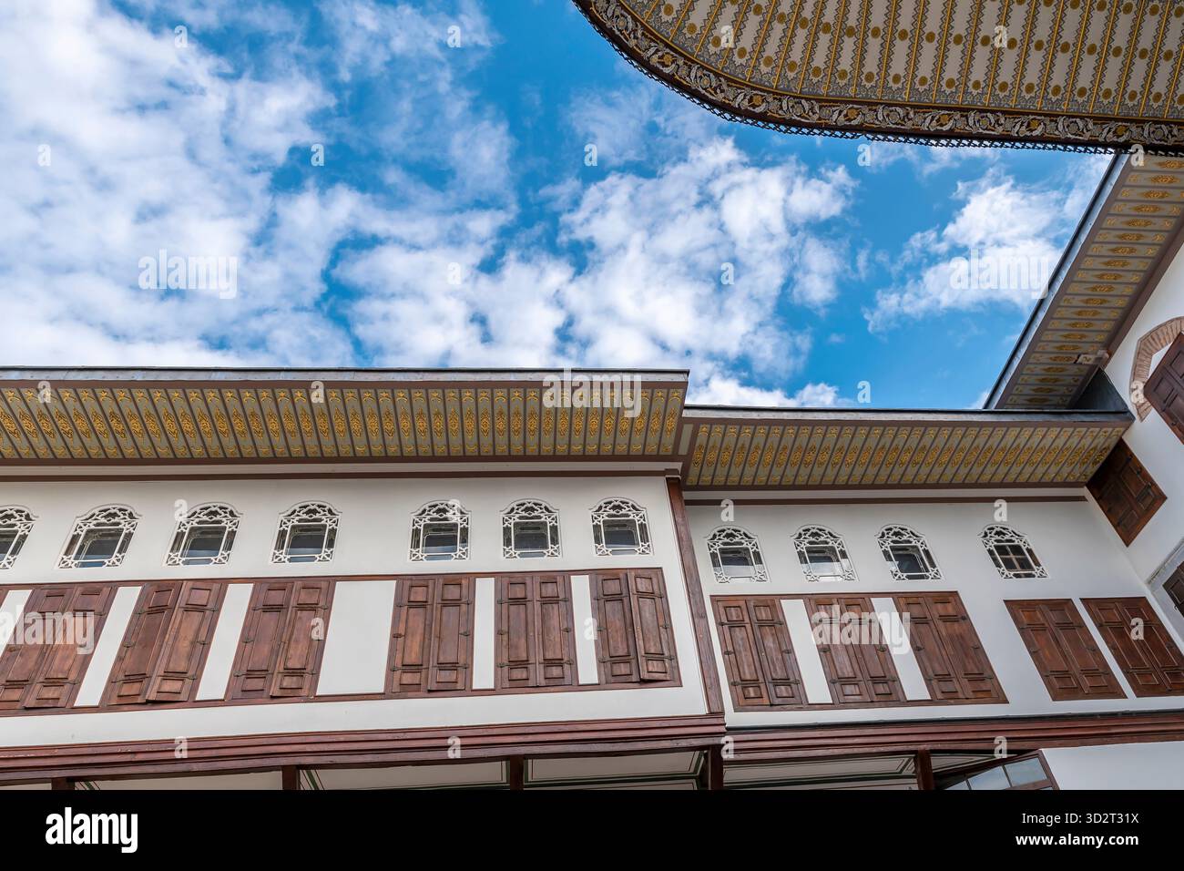 A detail of the Topkapi Palace in Istanbul, Türkiye Stock Photo