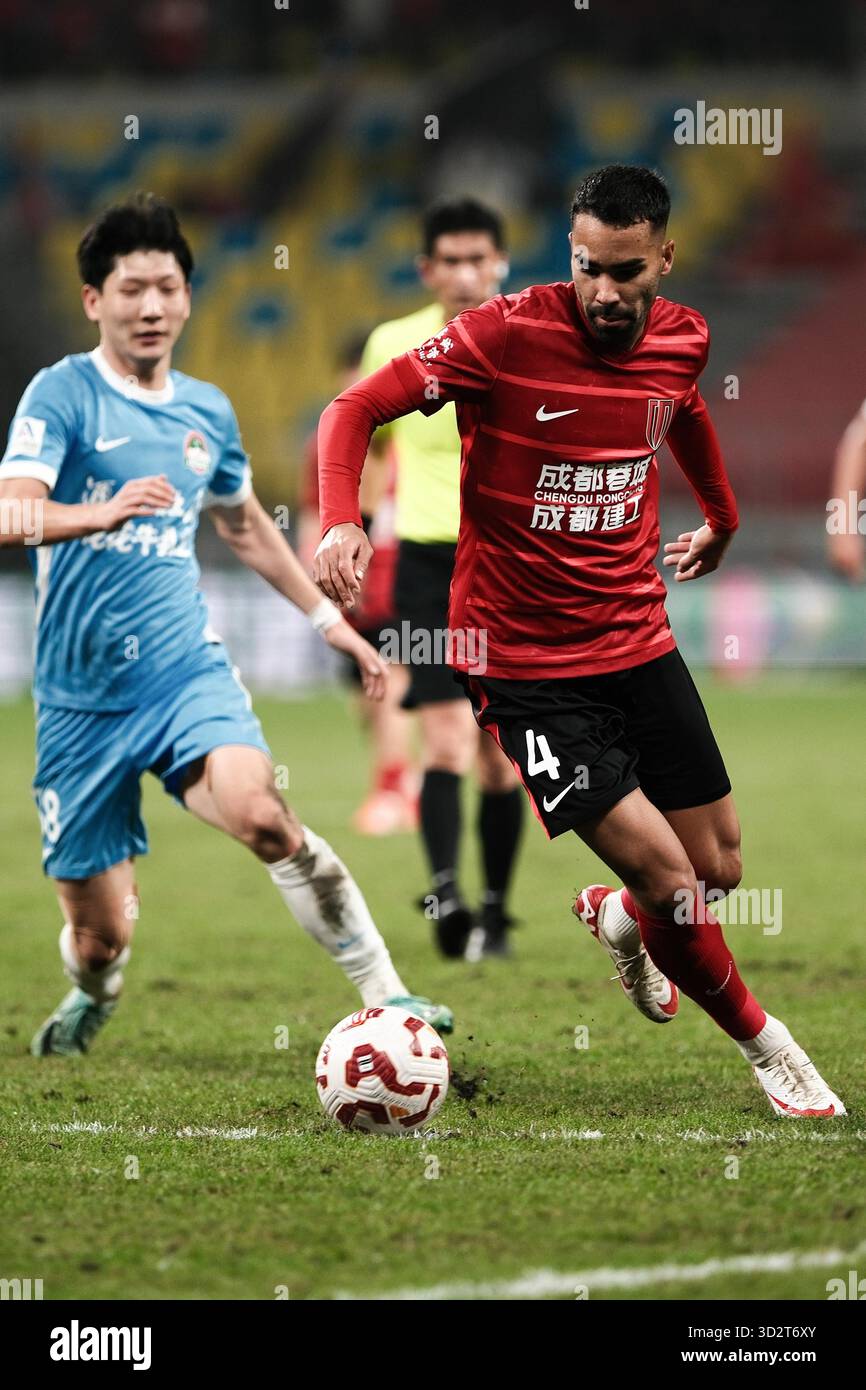 Henan Jiuzu Dukang Football Club defeated Chengdu Rongcheng Football ...