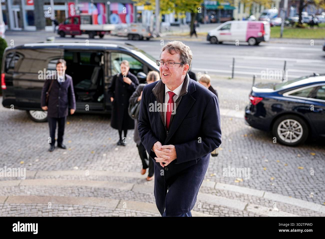 03 November 2025, Berlin: Swiss Federal Councillor Albert Rösti, Head ...