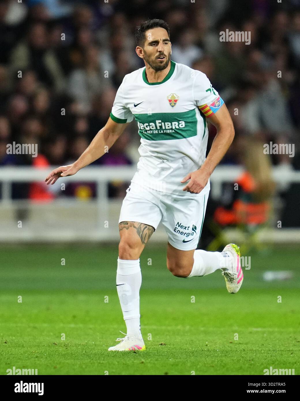 Pedro Bigas of Elche CF during the La Liga EA Sports match between FC ...