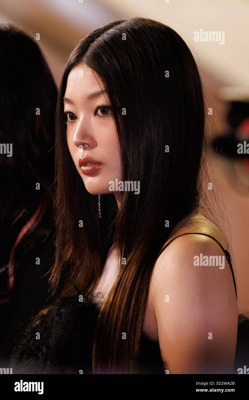 Yoonchae Jeung Of KATSEYE Attends The 27th NRJ MUSIC AWARDS At Palais 