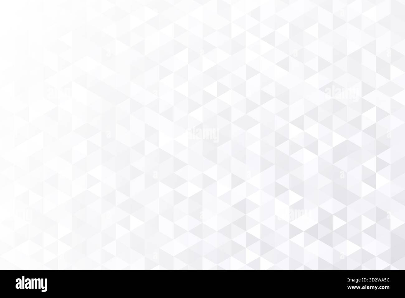 Abstract white background with silver effect. Light gray colour texture. Grey blue modern pattern. Gradient textur. Triangle patern. Triangular bg Stock Vector