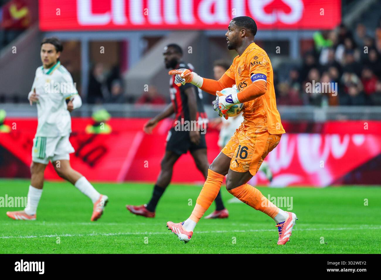 Mike Maignan of AC Milan seen in action during Serie A 2025/26 football ...