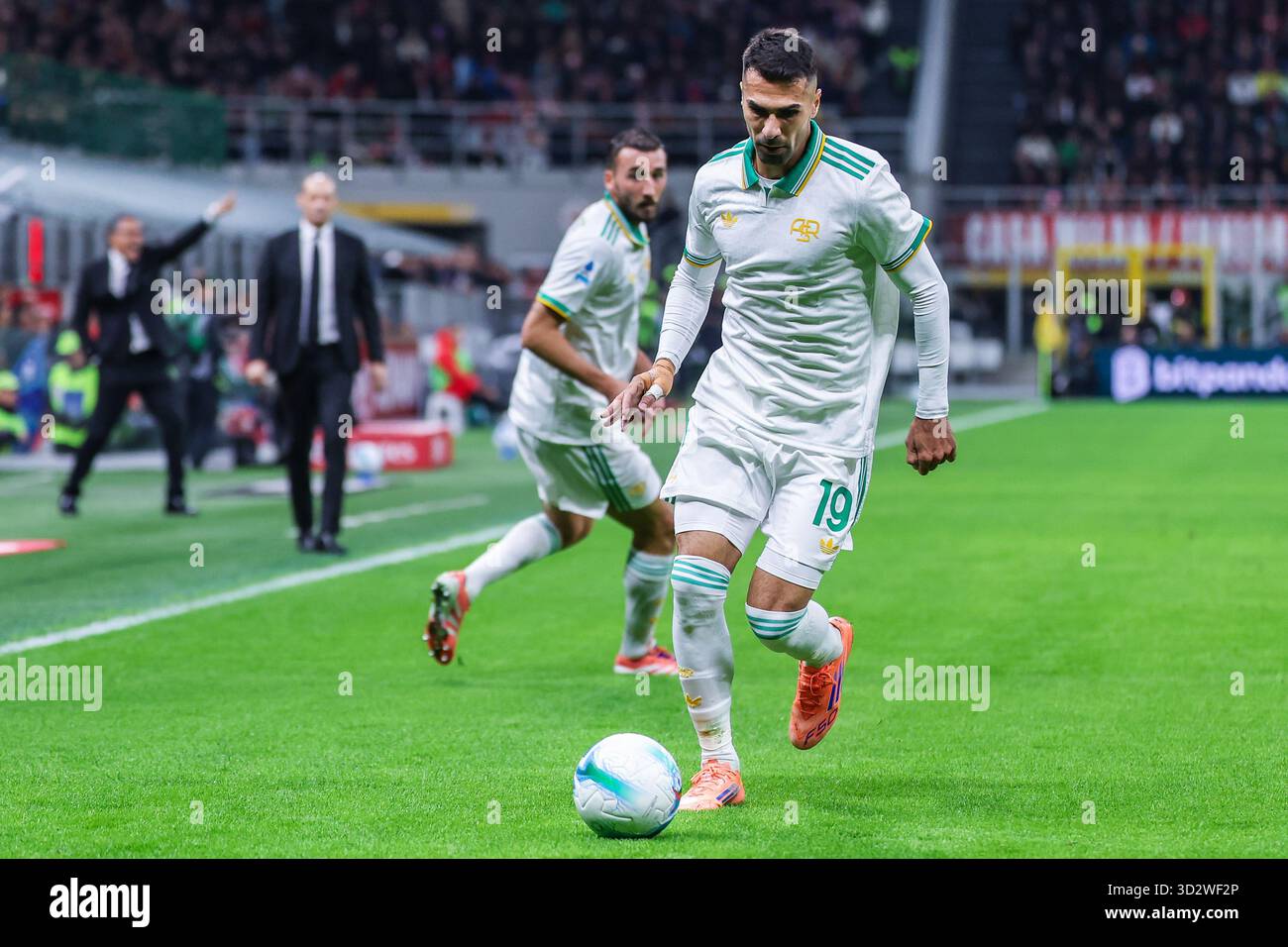 Zeki Celik of AS Roma seen in action during Serie A 2025/26 football ...