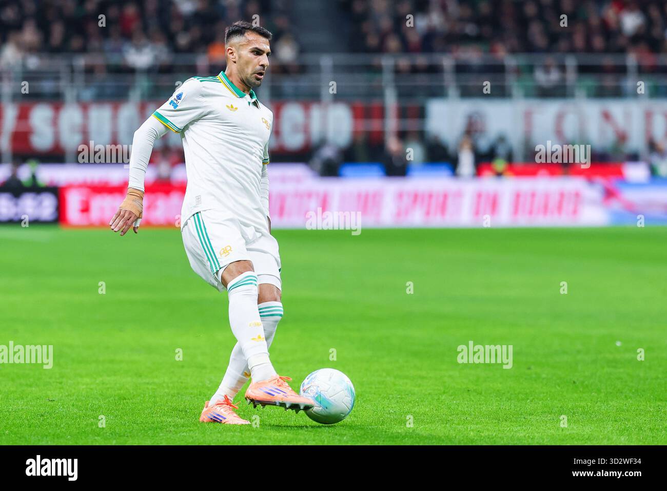 Zeki Celik of AS Roma seen in action during Serie A 2025/26 football ...