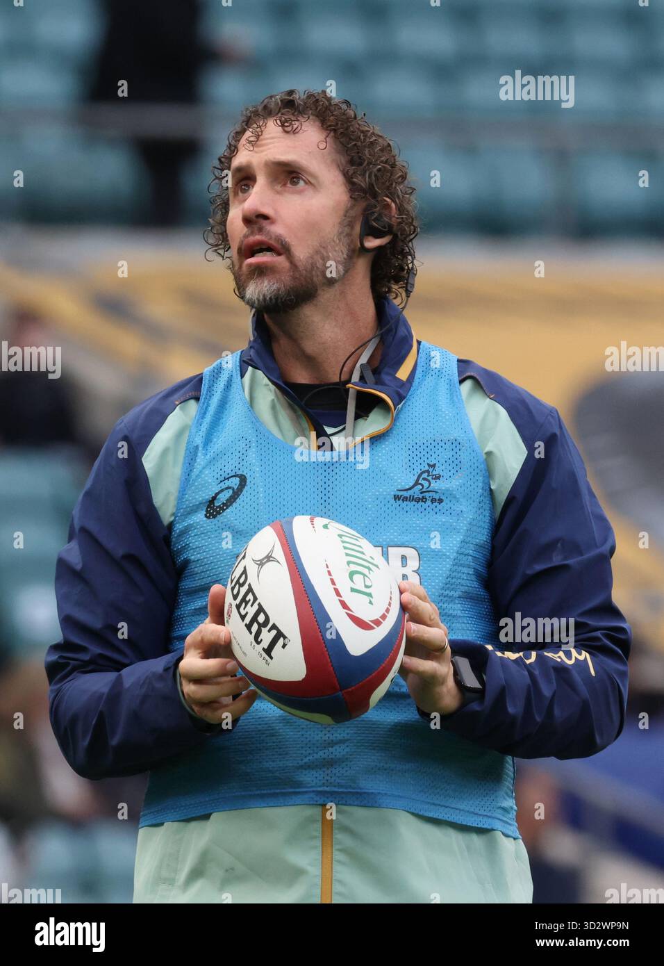 Geoff Parling Assistant Coach of Australia during Quilter Nations ...