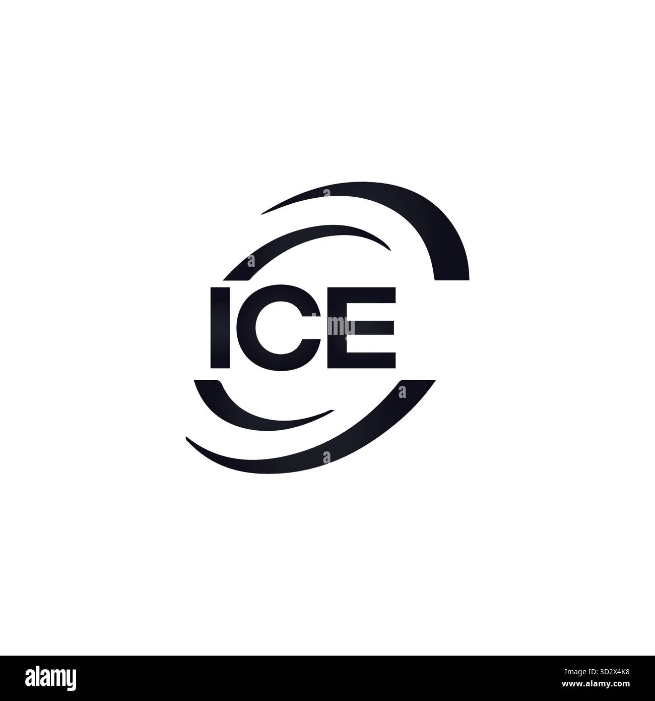ICE set ,ICE logo. K C A design. White ICE letter. ICE, K C A letter ...