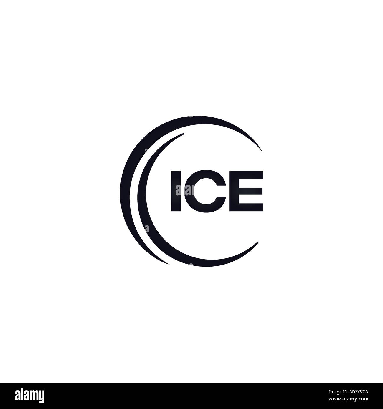 ICE set ,ICE logo. K C A design. White ICE letter. ICE, K C A letter ...