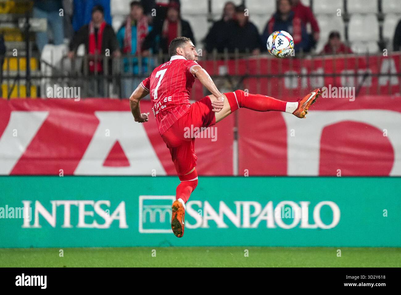 Paulo Azzi during the Italian championship Serie B football match between AC Monza and Spezia