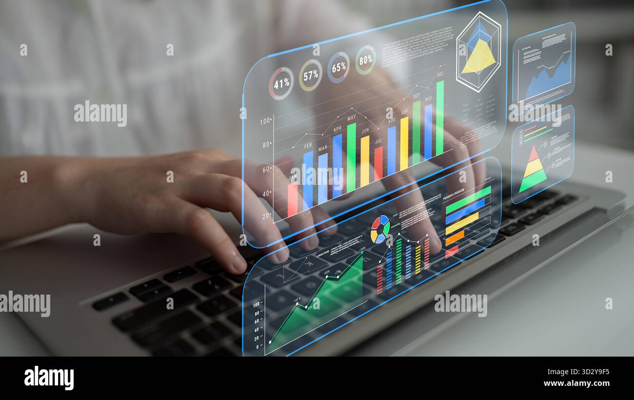 A business intelligence dashboard for data analysis and performance ...