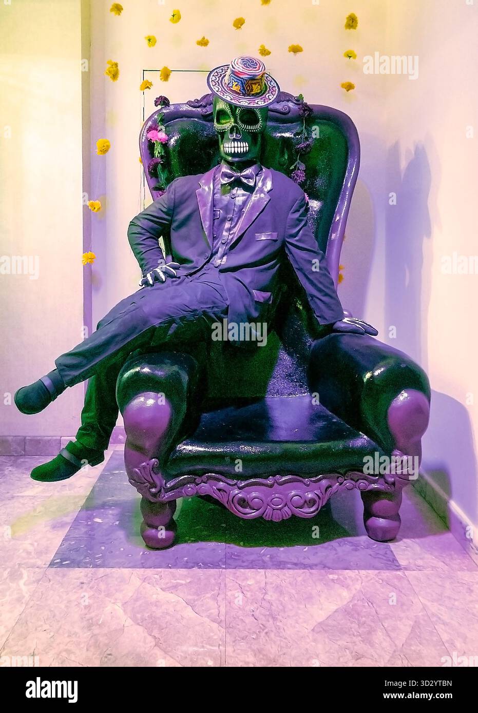 Day of the Dead display in Mexico Stock Photo