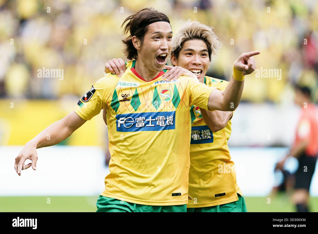 Hiroto Goya(JEF), NOVEMBER 2, 2025 - Football/Soccer : 2025 J2 League match  between JEF United Chiba vs Hokkaido Consadole Sapporo at Fukuda Denshi  Arena, Chiba, Japan Stock Photo - Alamy