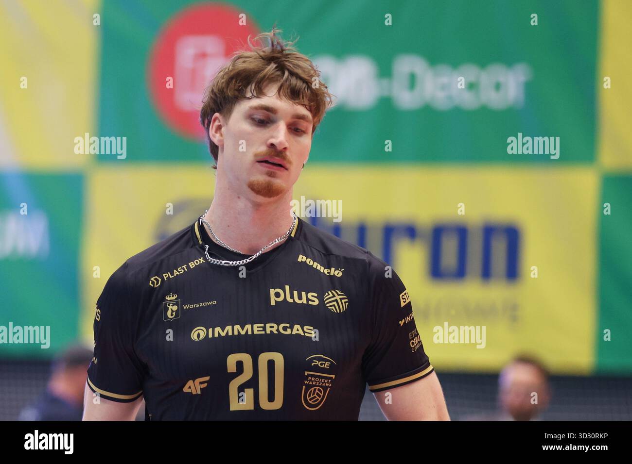 Linus Weber of Projekt Warszawa seen during the PlusLiga 2025/2026 ...