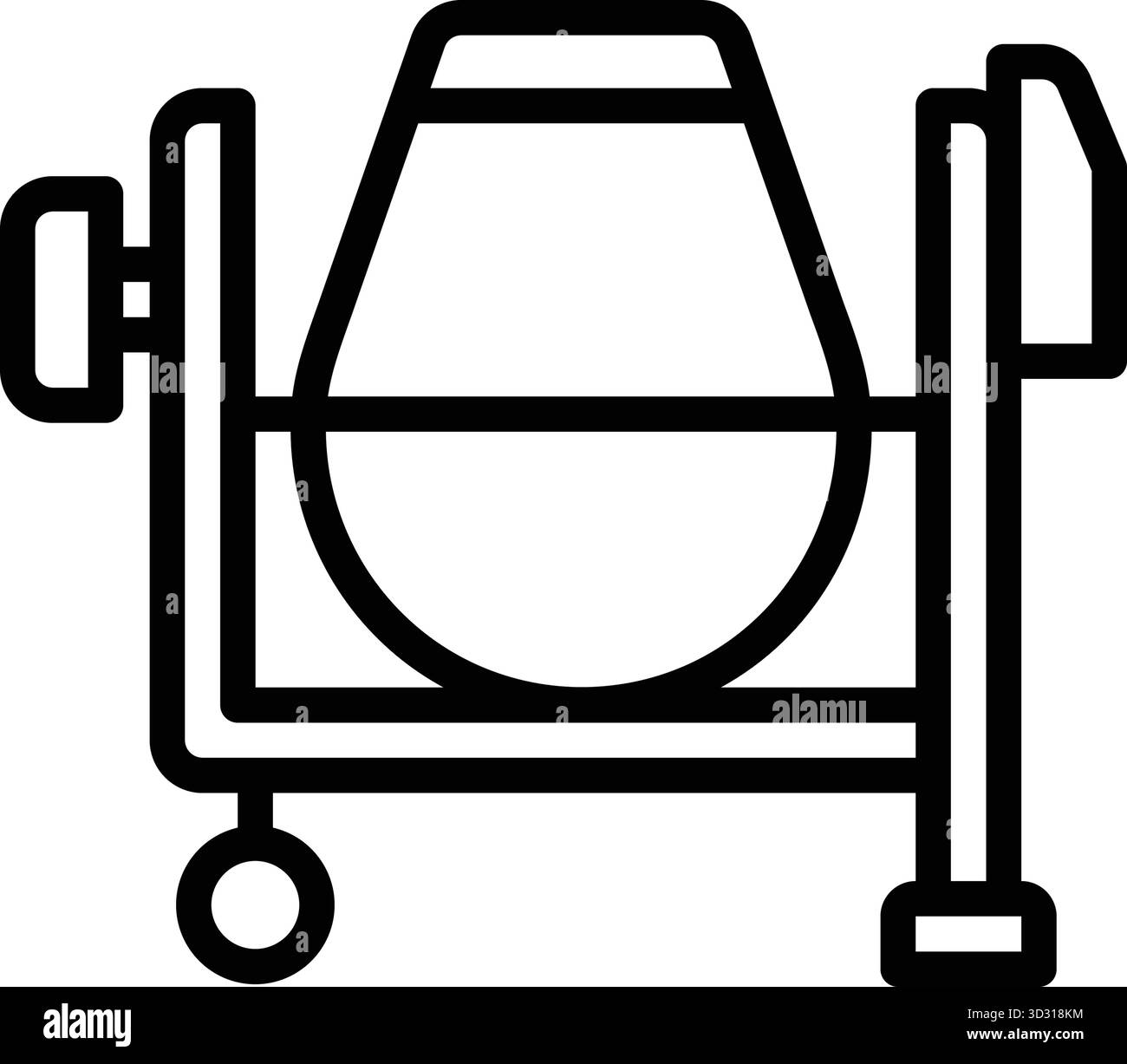 Icon for cement mixer, cement Stock Vector Image & Art - Alamy