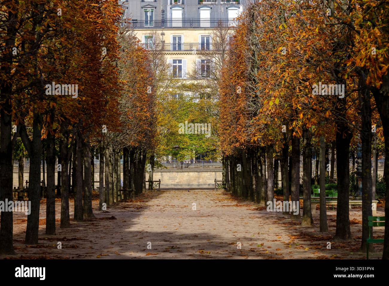 Jardin des tuileries paris view hi-res stock photography and