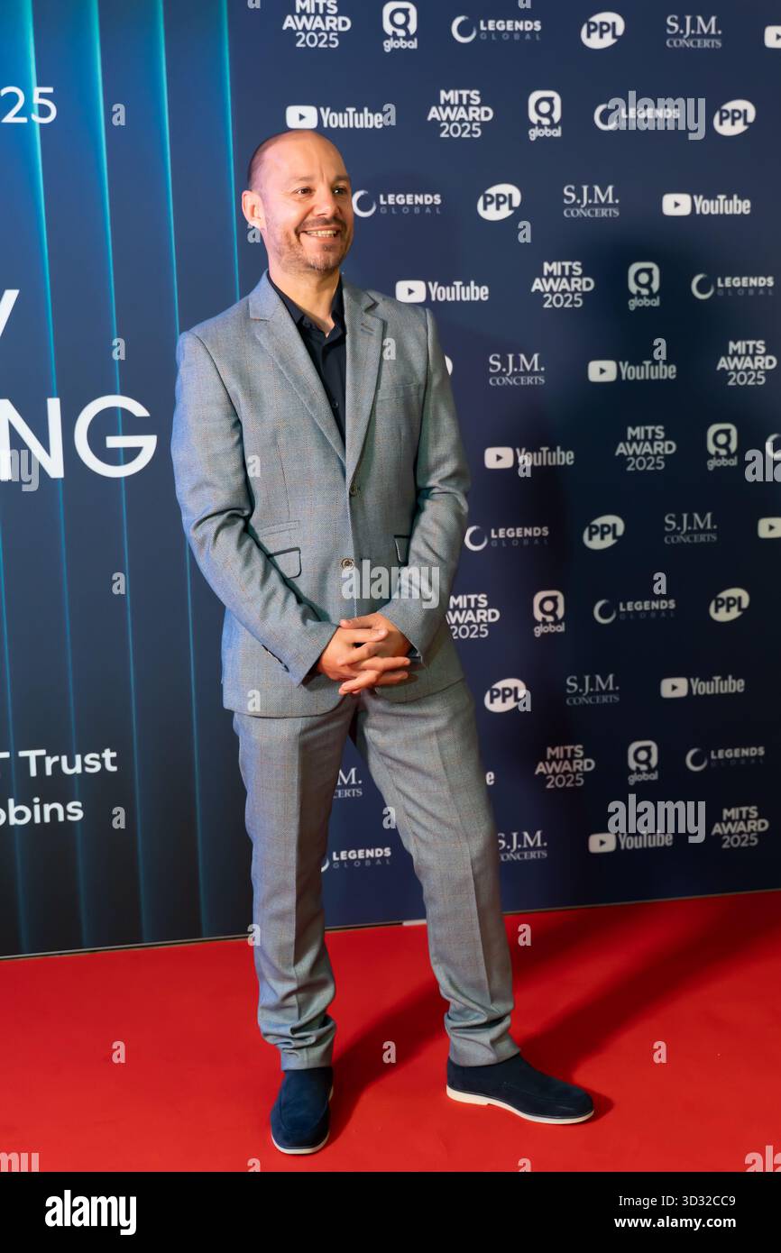 Jason King Rutherford's London, red carpet arrivals at the Music Trusts Awards. Pictured: Jason ...