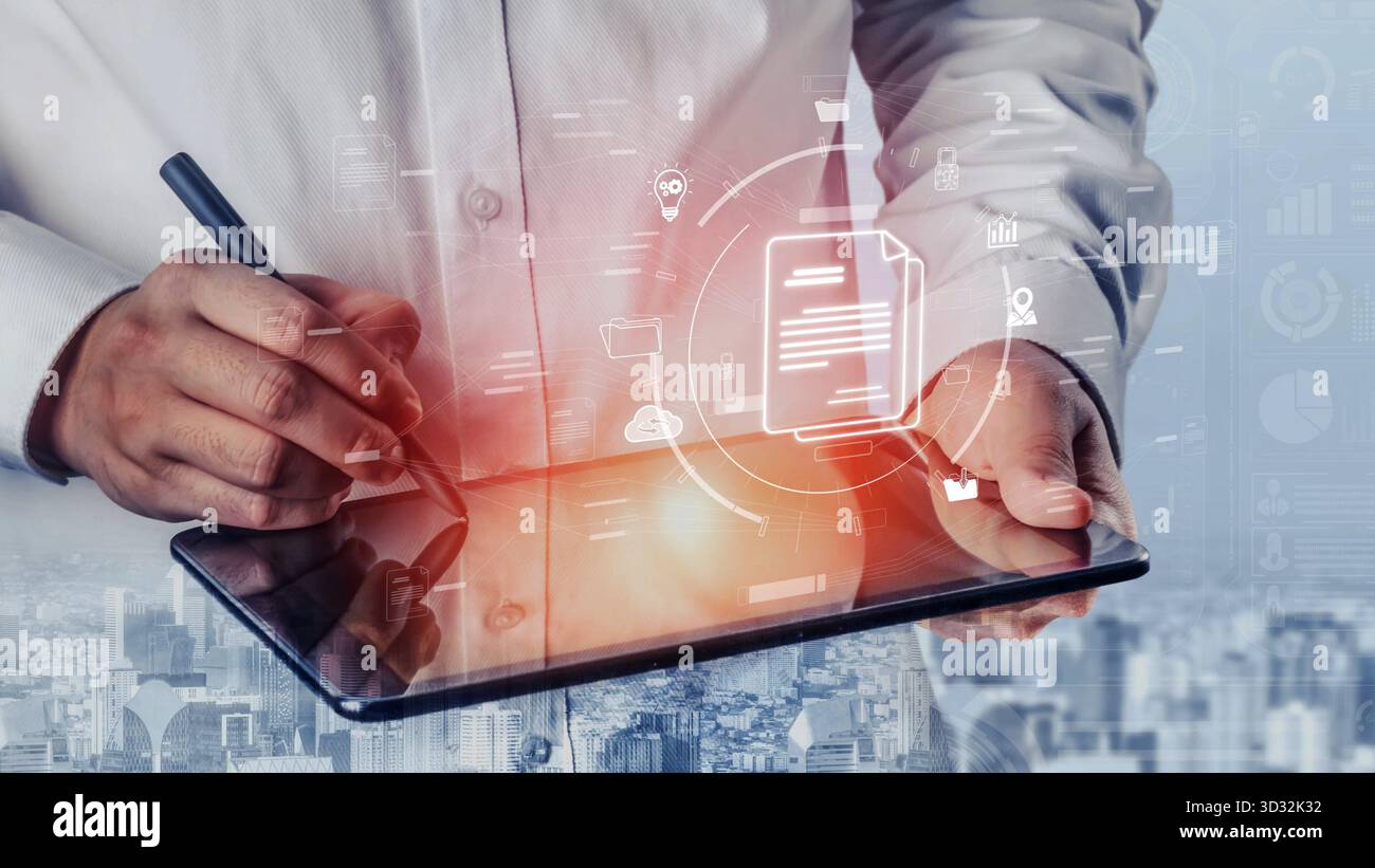 Digital document management system streamlines file access, document ...