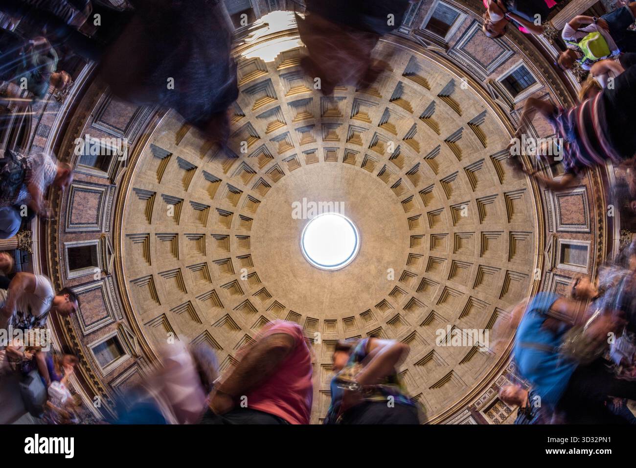 [Rome], [Italy] - 04 November 2025: View of the Pantheon's magnificent ...