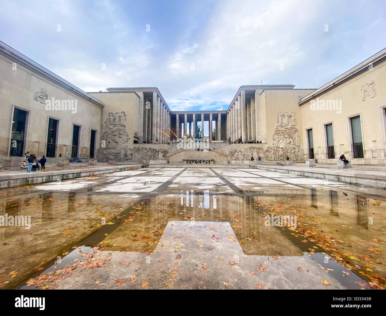 Musee D'Art Moderne, The Museum of Modern Art, Paris France. - Smartphone Captured Stock Image