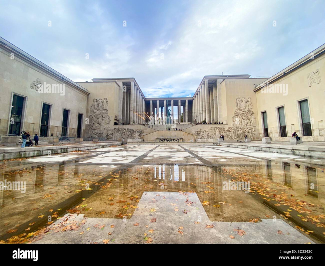 Musee D'Art Moderne, The Museum of Modern Art, Paris France. - Smartphone Captured Stock Image