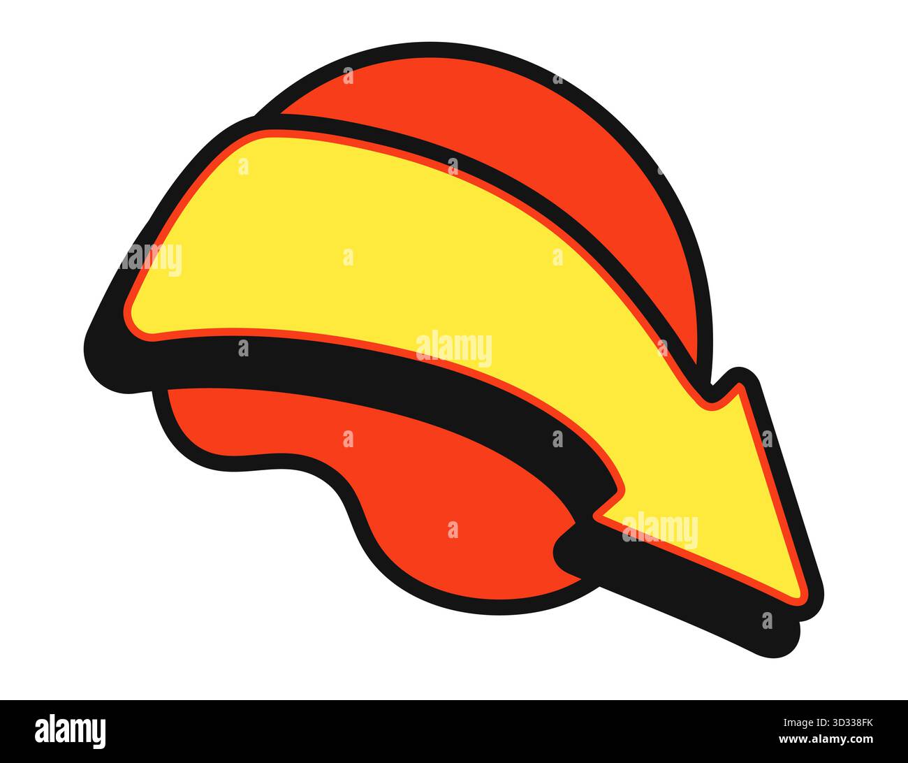 Retro pop art arrow with halftone effect design Stock Vector Image ...