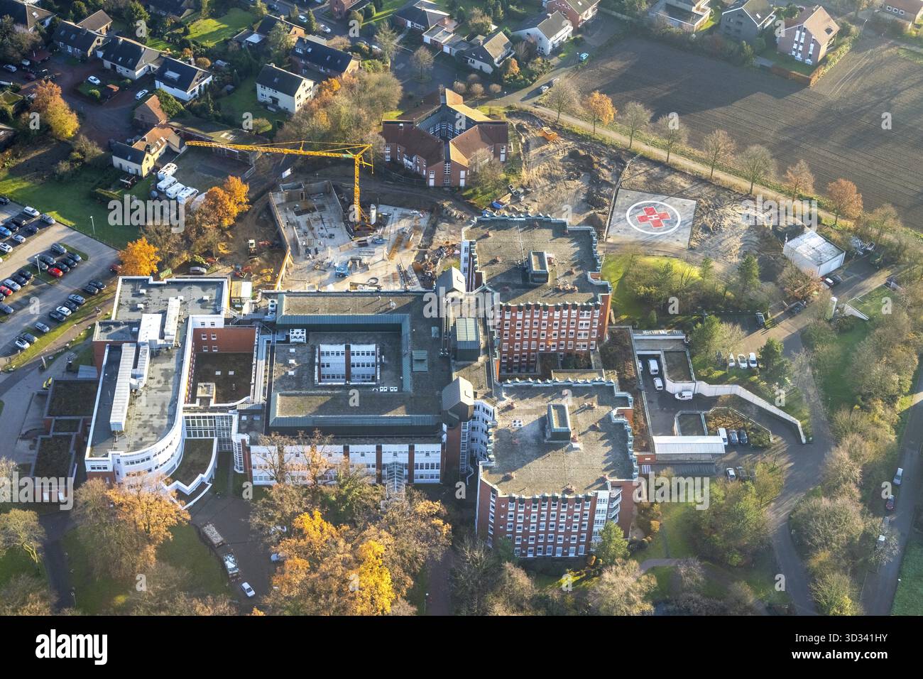 Germa View Aerial view, extension of functional area and comfort station St ...