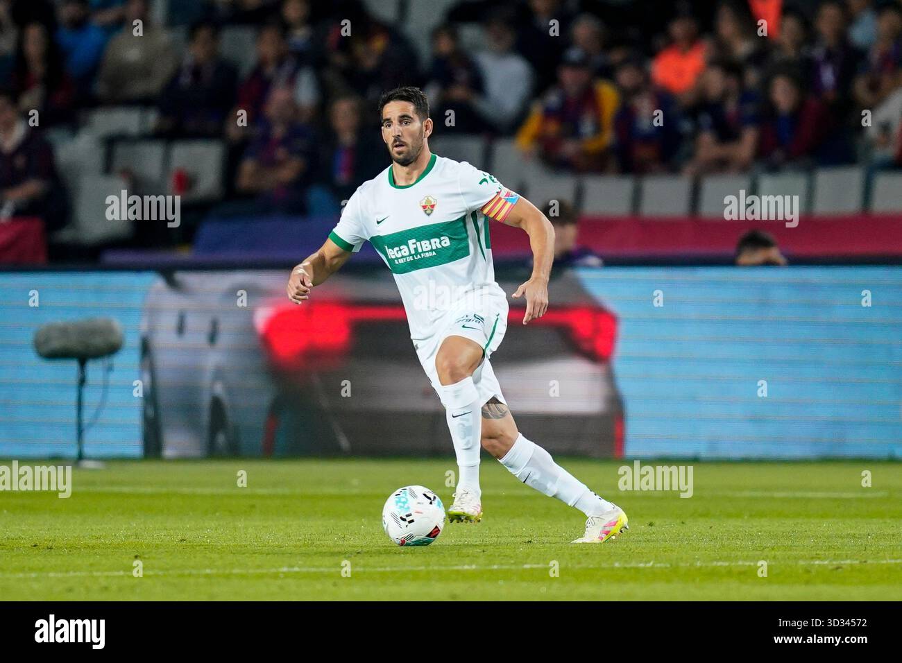 Pedro Bigas of Elche CF during the La Liga EA Sports match between FC ...