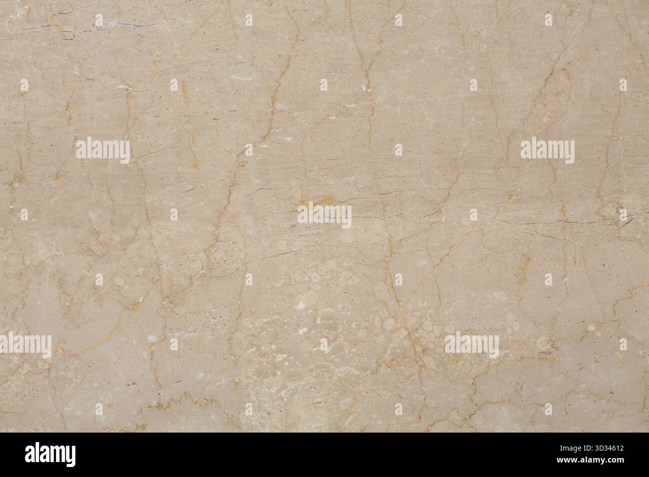 Elegant beige marble texture featuring fine veins, great for architectural projects Stock Photo