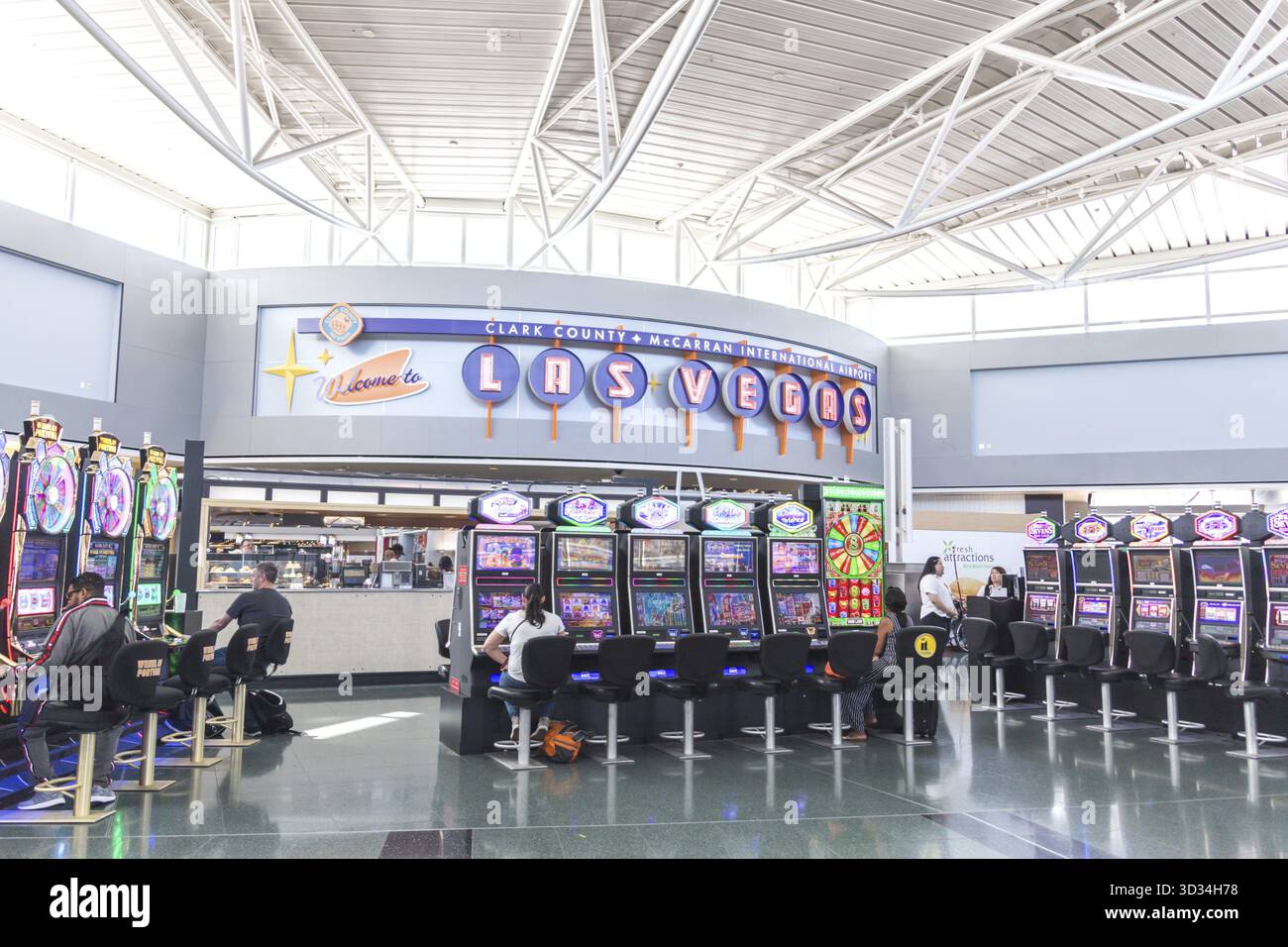 Las vegas airport sign hi-res stock photography and images - Alamy