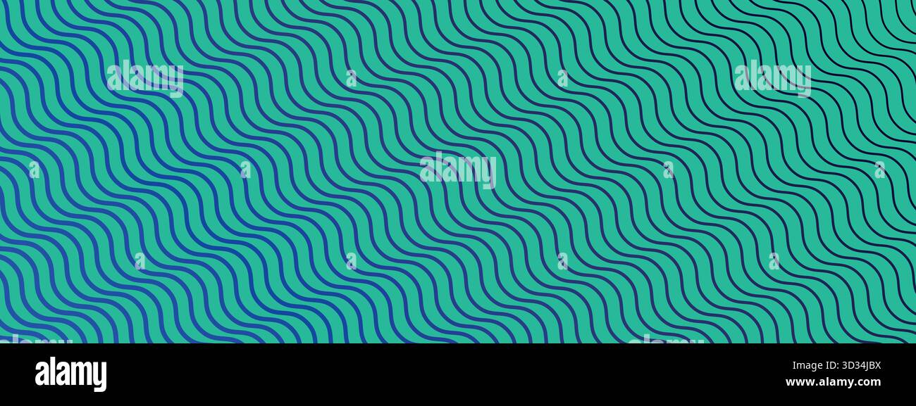 Vector gradient background with curved, faded, parallel stripes Stock Vector