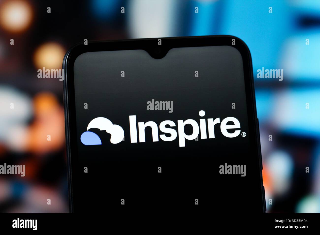 In this photo illustration, the Inspire Medical Systems (Inspire Sleep) logo is seen displayed on a smartphone screen. Stock Photo