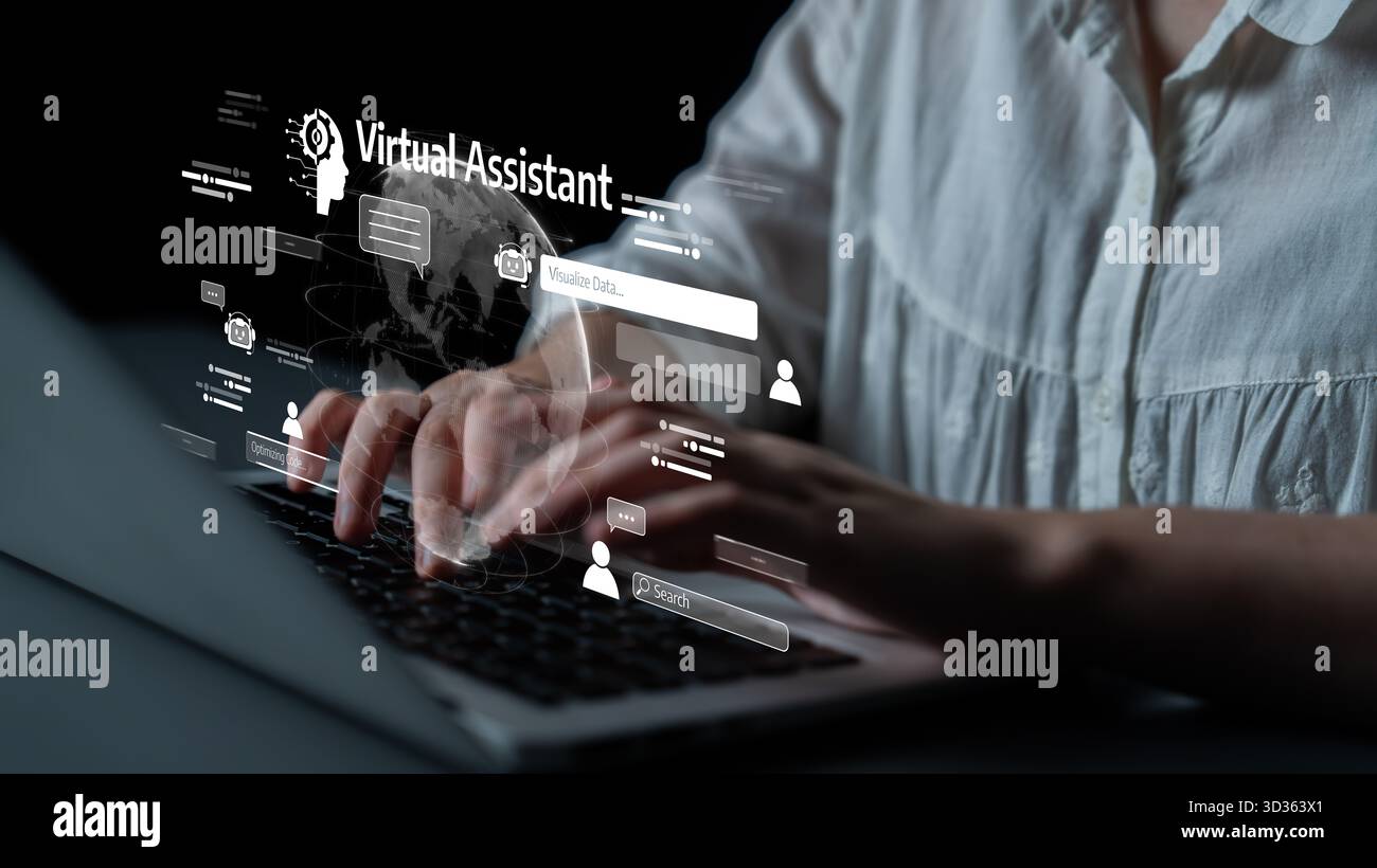 AI assistant with LLM, big data, machine learning, and generative AI ...
