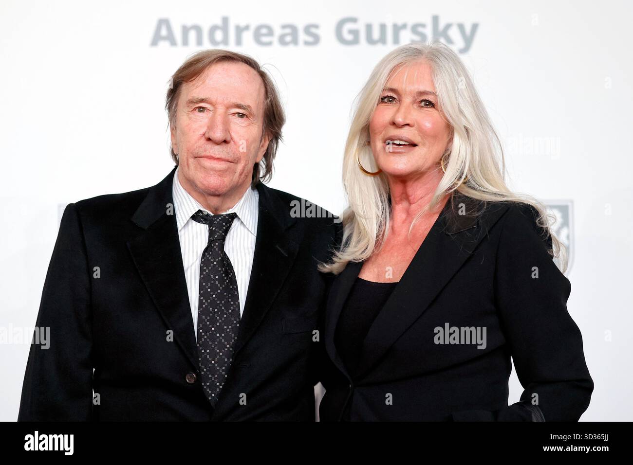 Ex-footballer Günter Netzer with his wife Elvira Lang Netzer at the ...