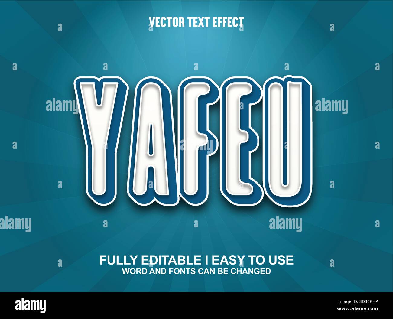 Editable Vector Text Effect Stock Vector Image & Art - Alamy