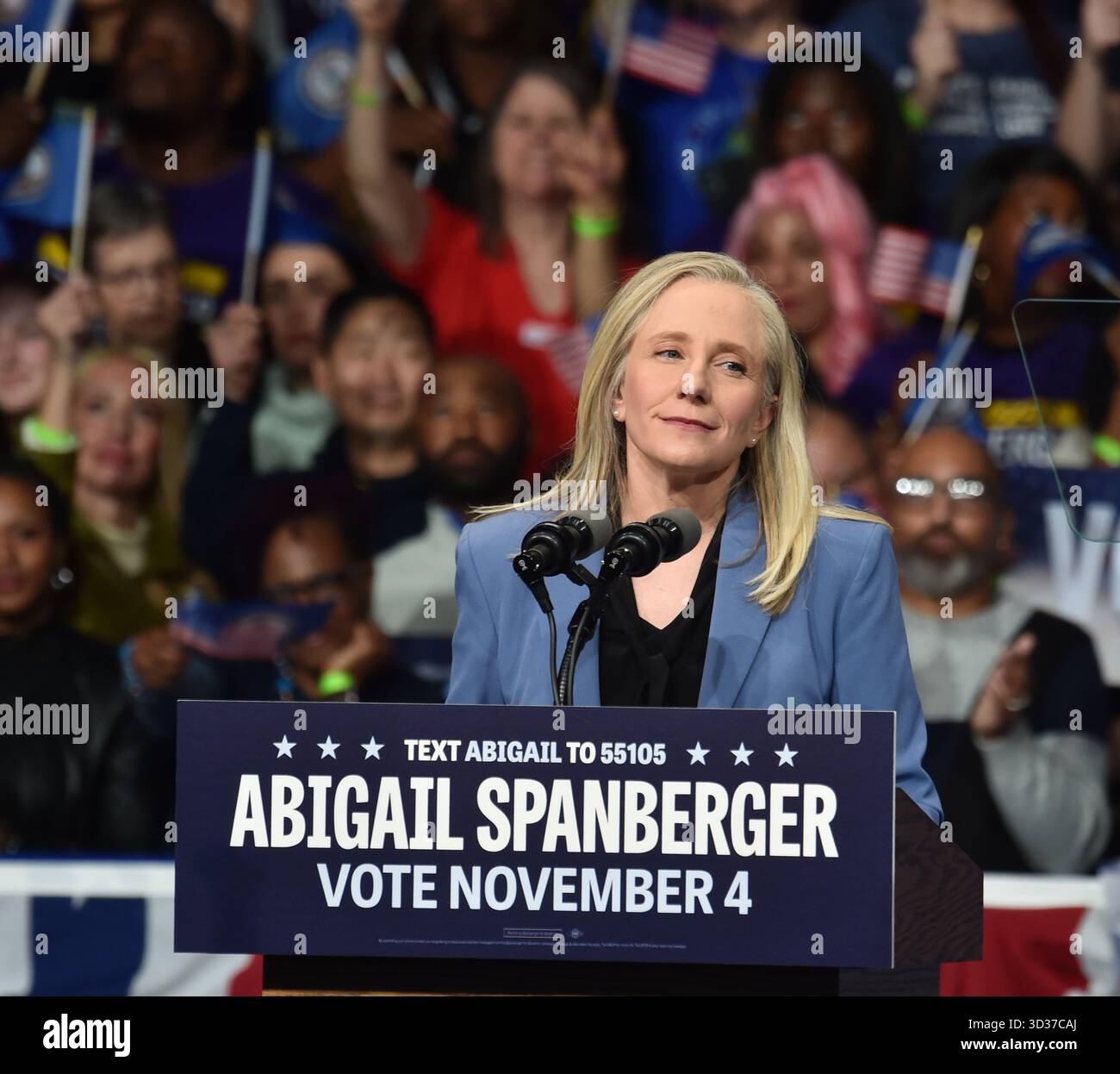 Virginia Governor Abigail Spanberger’s 2025 Campaign Rally