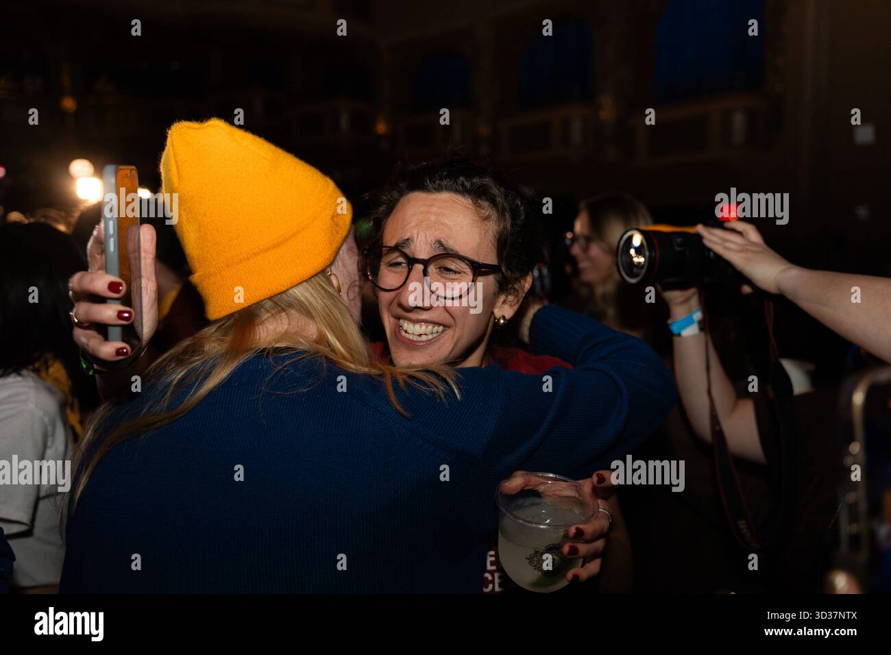 Zohran mamdani wins new york city mayoral race hi-res stock photography ...